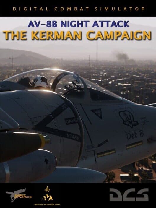 Обложка DCS World: AV-8B Kerman Campaign by Ground Pounder Sims