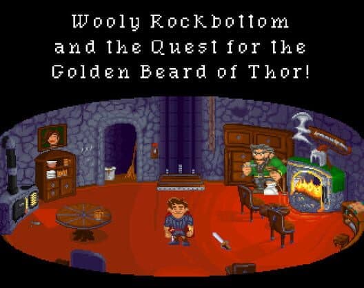 Обложка Wooly Rockbottom and the Quest for the Golden Beard of Thor!