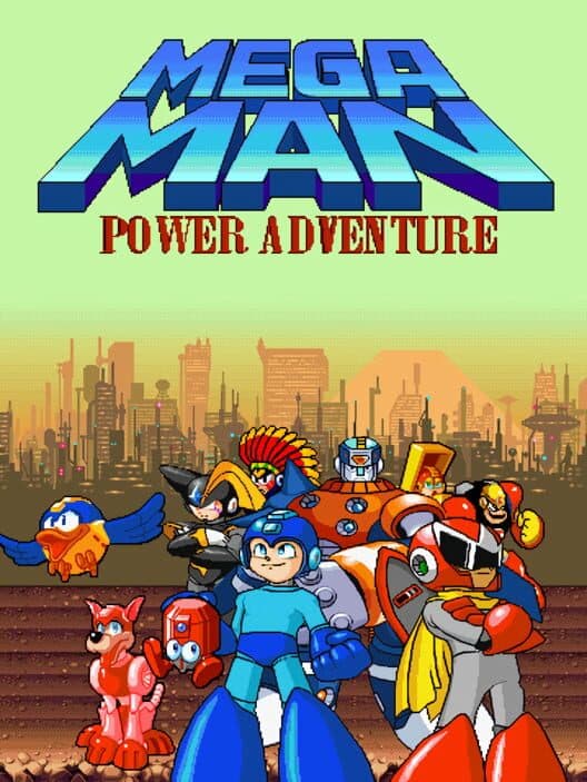 Обложка MegaMan Power Adventure