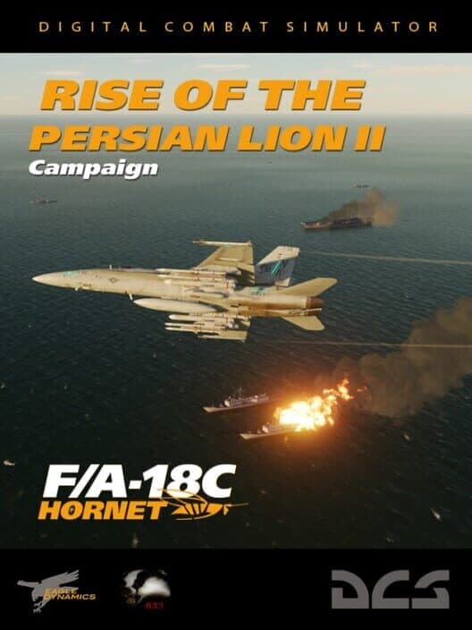 Обложка DCS World: F/A-18C Rise of the Persian Lion II Campaign by Badger 633