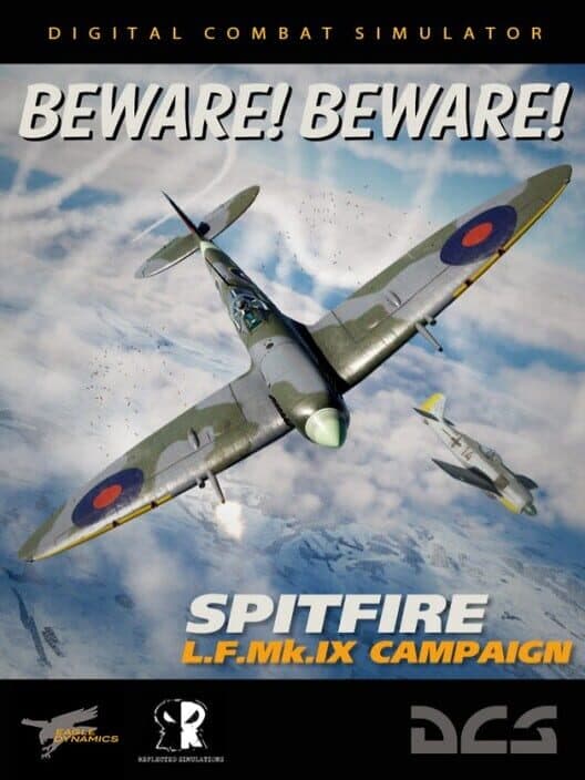 Обложка DCS World: Spitfire Beware! Beware! Campaign by Reflected Simulations
