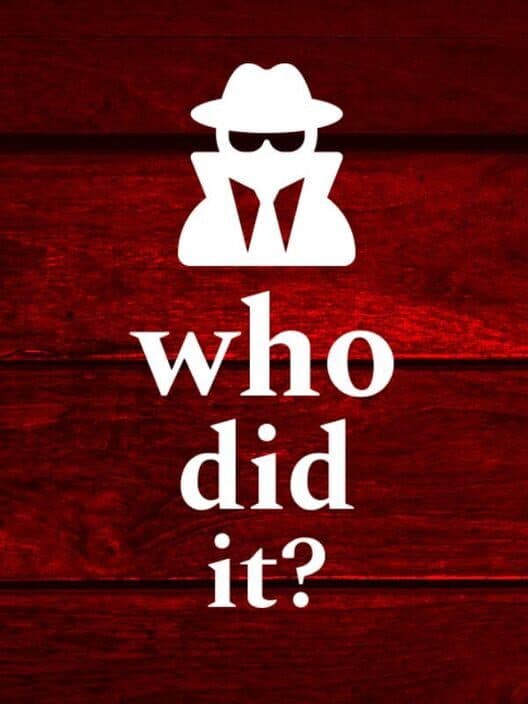 Обложка Who Did It?