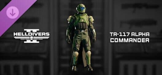 Обложка Helldivers 2: TR-117 Alpha Commander Armor Set
