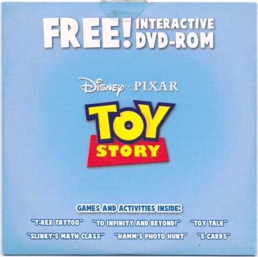 Обложка Toy Story: Free! Interactive DVD-ROM