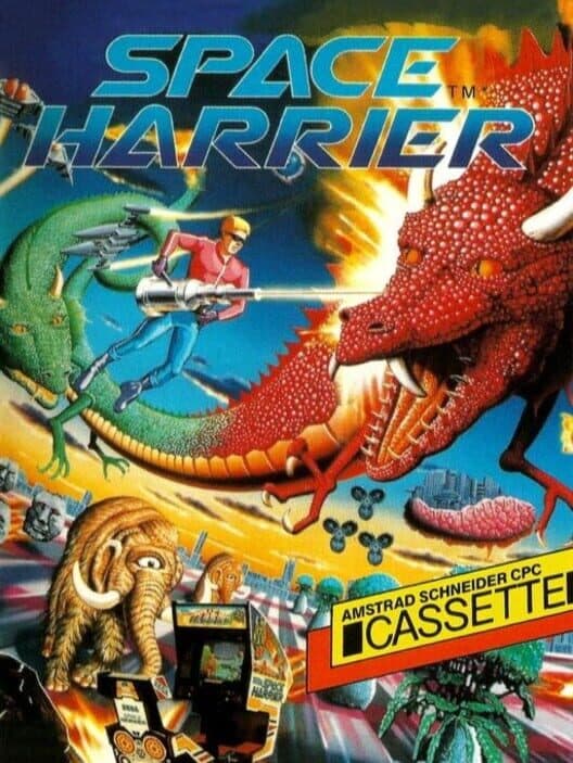 Обложка Space Harrier