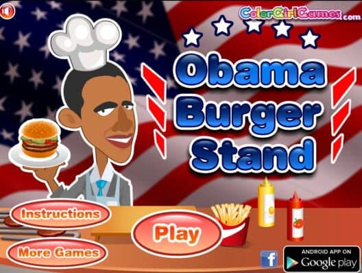 Обложка Obama Burger Stand