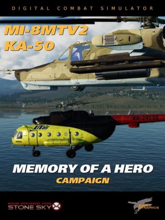 Обложка DCS World: Mi-8MTV2 and Ka-50: Memory of a Hero Campaign by Stone Sky