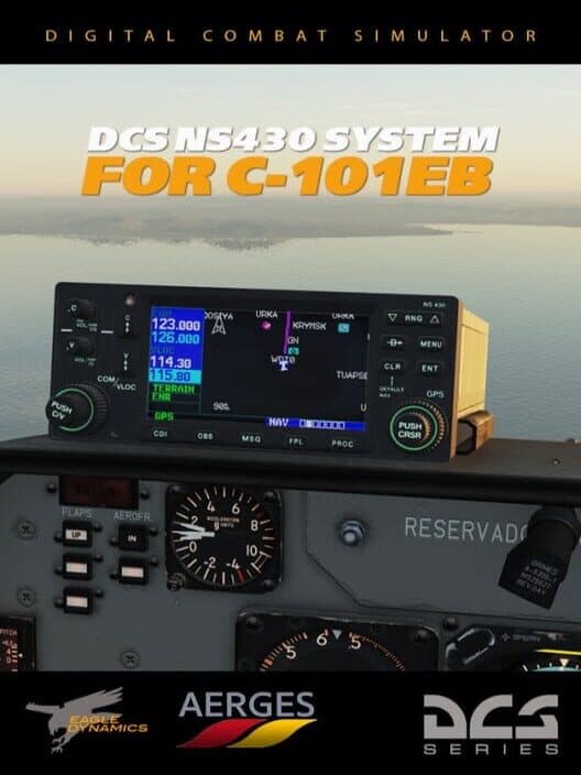 Обложка DCS World: NS 430 Navigation System for C-101EB by Eagle Dynamics, Aerges