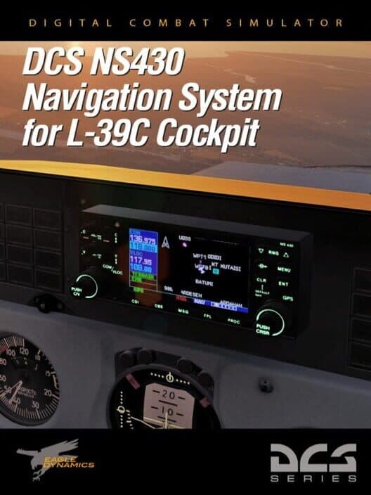 Обложка DCS World: NS 430 Navigation System for L-39С Cockpit
