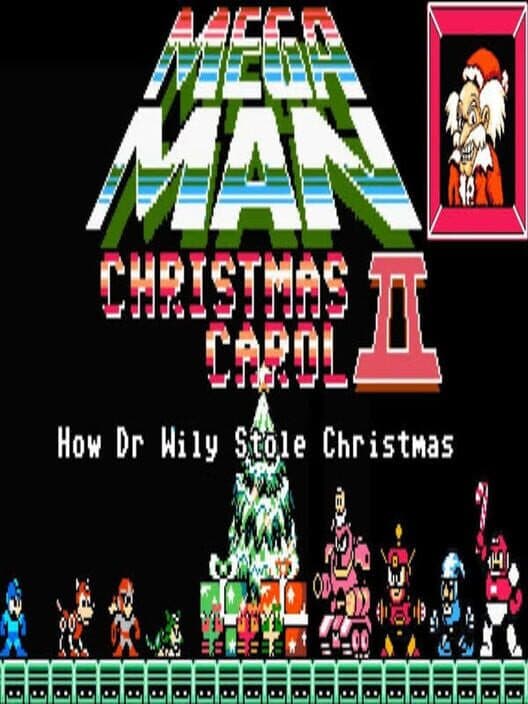Обложка Mega Man Christmas Carol 2