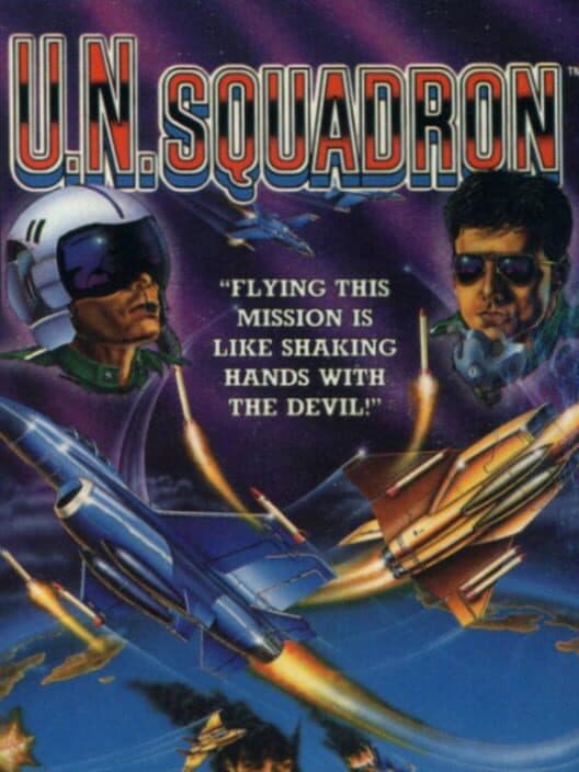 Обложка U.N. Squadron