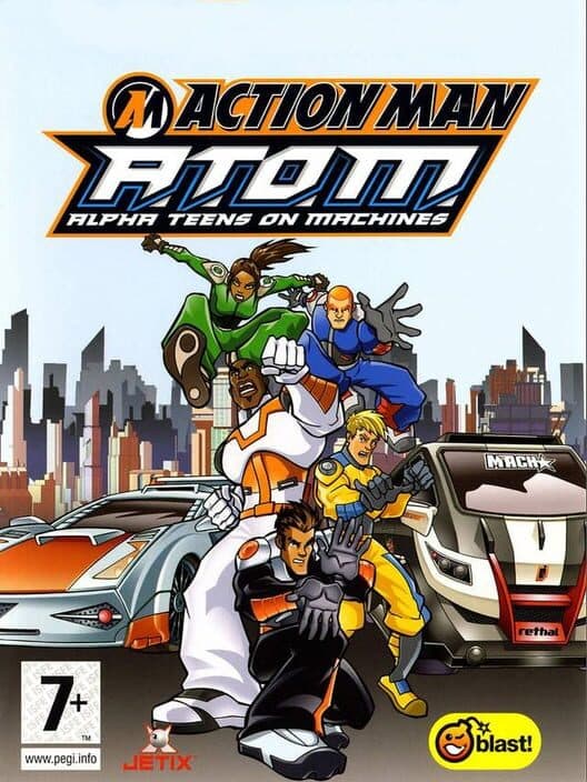 Обложка Action Man A.T.O.M.: Alpha Teens on Machines