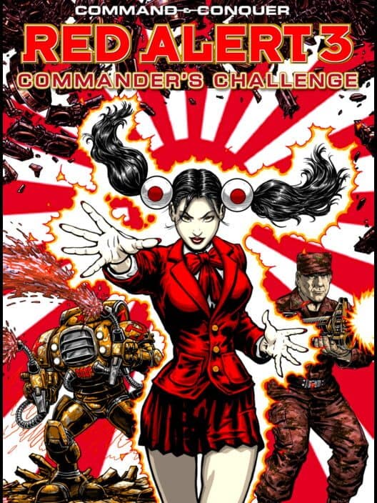 Обложка Command & Conquer: Red Alert 3 - Commander's Challenge