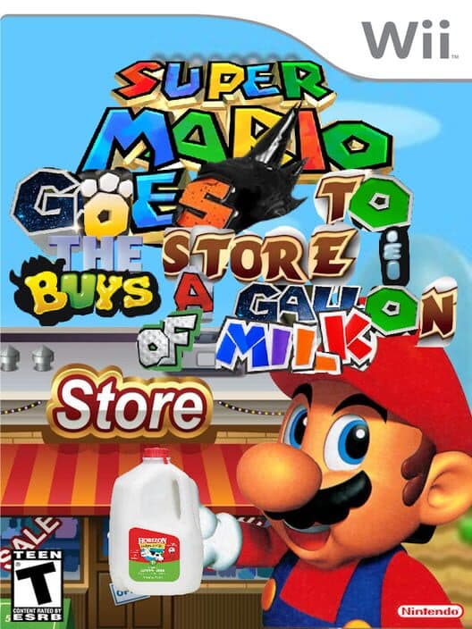 Обложка Mario Goes to the Store & Buys a Gallon of Milk