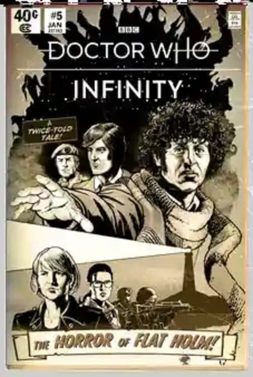 Обложка Doctor Who Infinity: The Horror of Flat Holm
