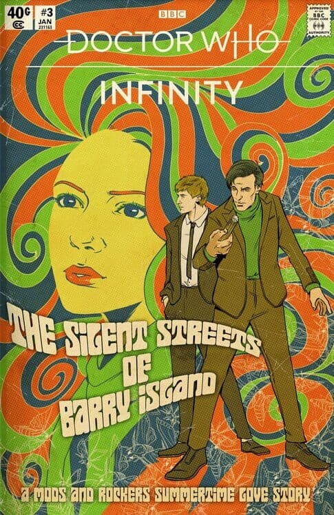 Обложка Doctor Who Infinity: The Silent Streets of Barry Island