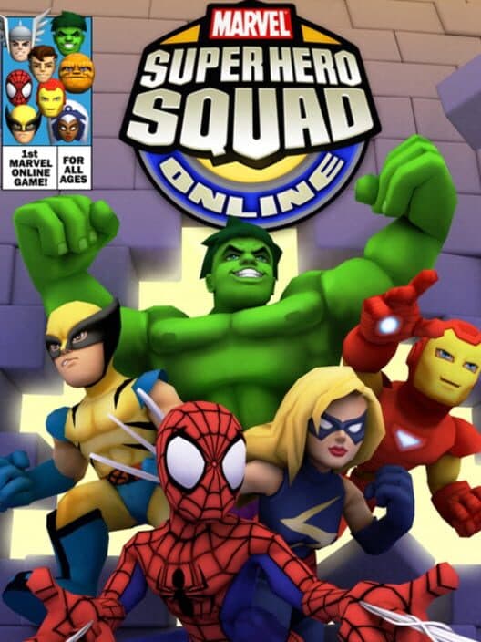 Обложка Marvel Super Hero Squad Online