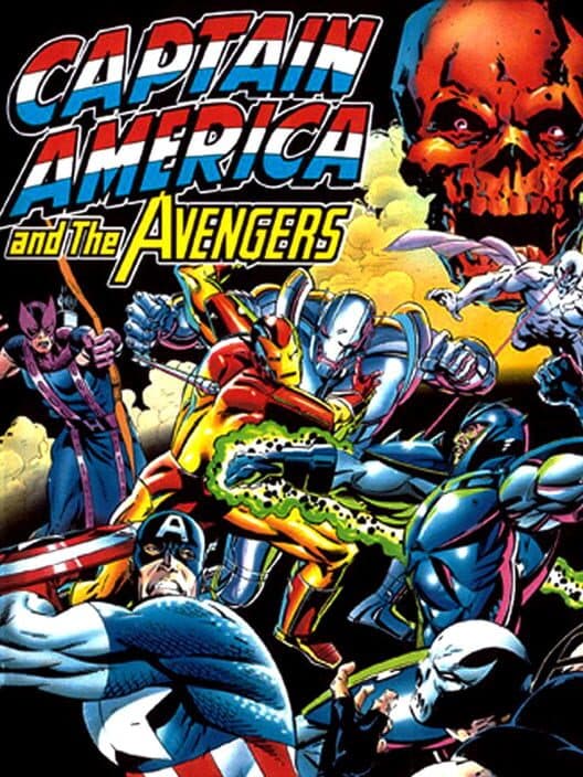 Обложка Captain America and the Avengers