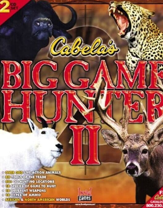 Обложка Cabela's Big Game Hunter II