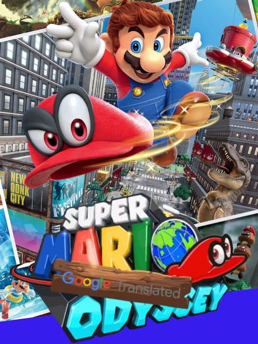 Обложка Super Mario Odyssey: Google Translated