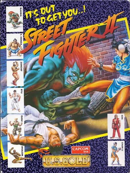 Обложка Street Fighter II