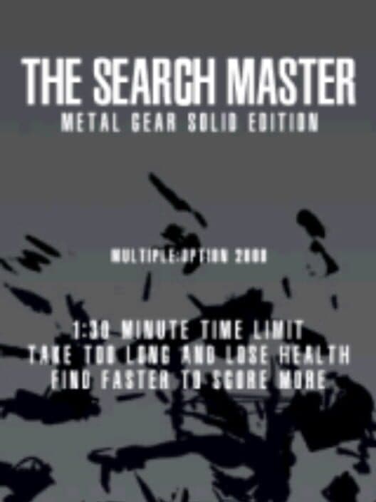 Обложка The Search Master: Metal Gear Solid Edition