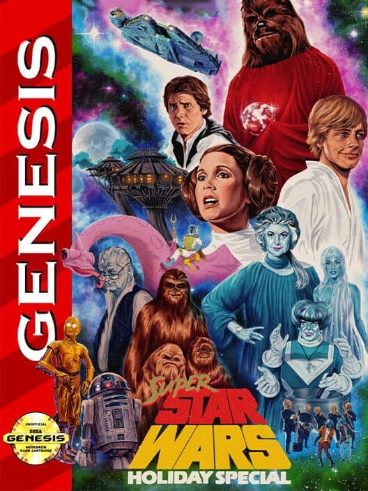 Обложка Super Star Wars Holiday Special