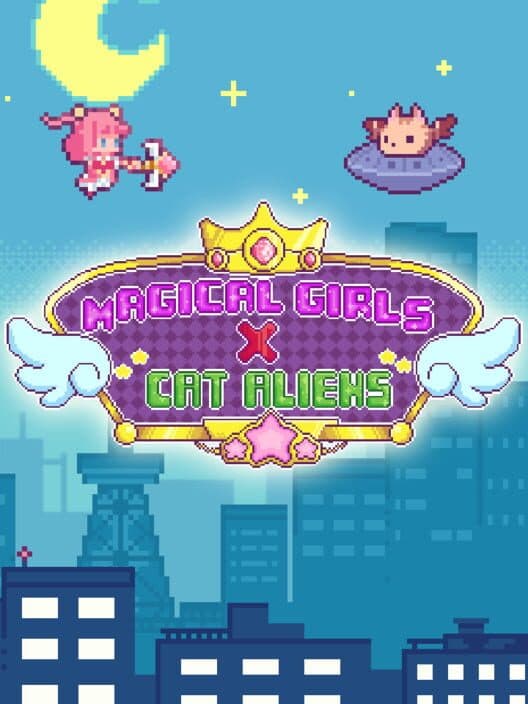 Обложка Magical Girls vs. Cat Aliens
