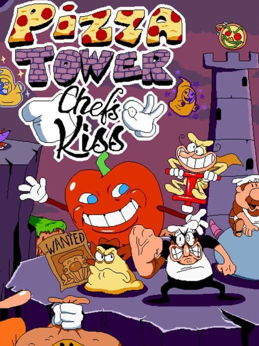 Обложка Pizza Tower: Chef's Kiss