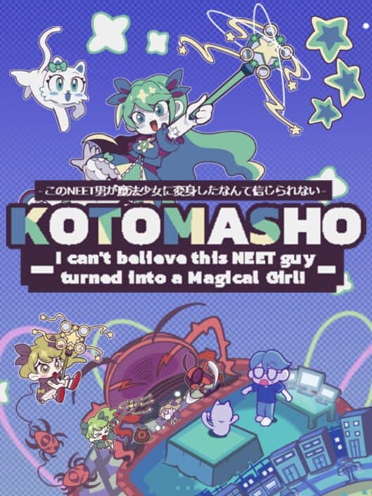 Обложка Kotomasho: I Can't Believe This Neet Guy Turned Into a Magical Girl!