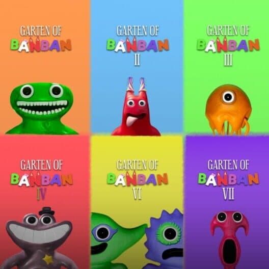 Обложка Garten of Banban 1 + 2 + 3 + 4 + 6 + 7