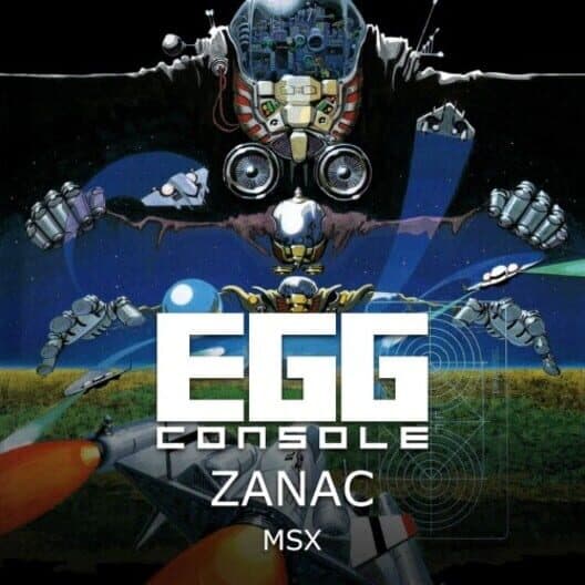 Обложка Eggconsole Zanac MSX