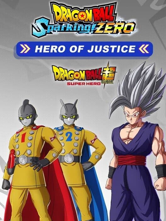 Обложка Dragon Ball: Sparking! Zero - Hero of Justice Pack