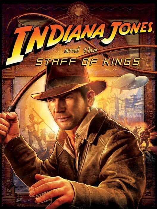 Обложка Indiana Jones and the Staff of Kings