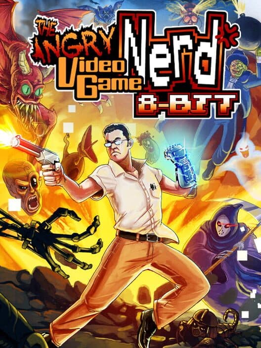 Обложка Angry Video Game Nerd 8-bit