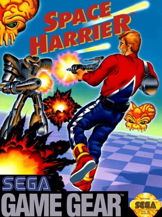 Обложка Space Harrier