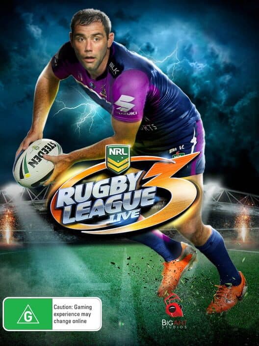 Обложка Rugby League Live 3