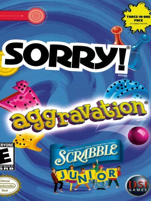 Обложка Sorry! / Aggravation / Scrabble Junior