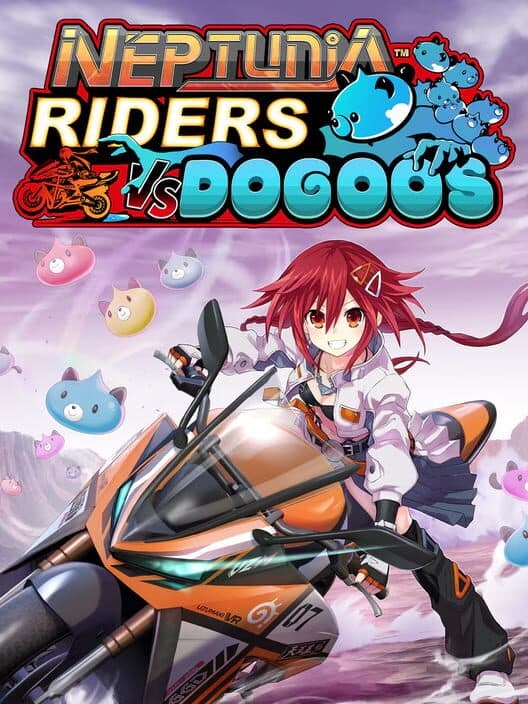 Обложка Neptunia Riders vs. Dogoos