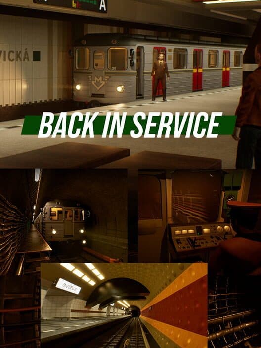 Обложка Back in Service: A Metro Driver