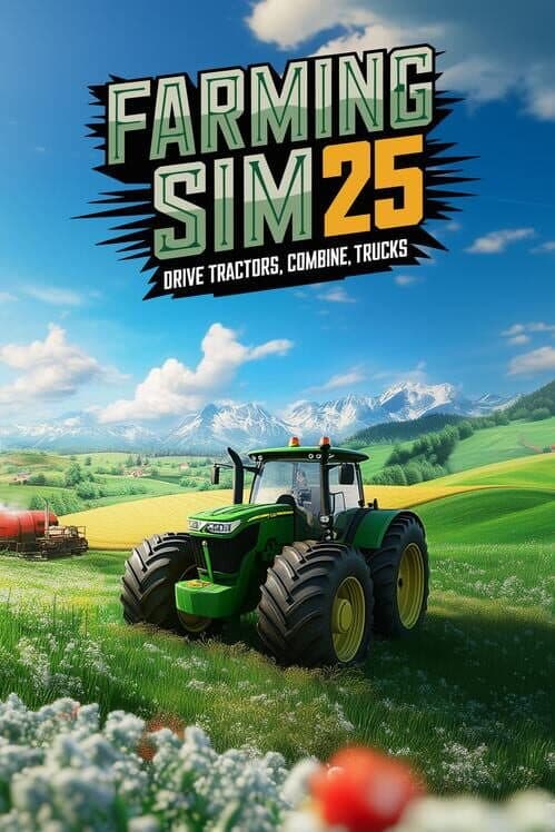 Обложка Farming Sim 25: Drive Tractors, Combine, Trucks