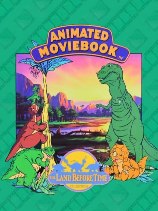 Обложка The Land Before Time Animated MovieBook