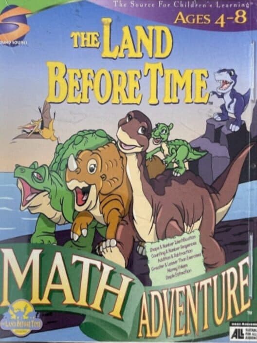 Обложка The Land Before Time: Math Adventure