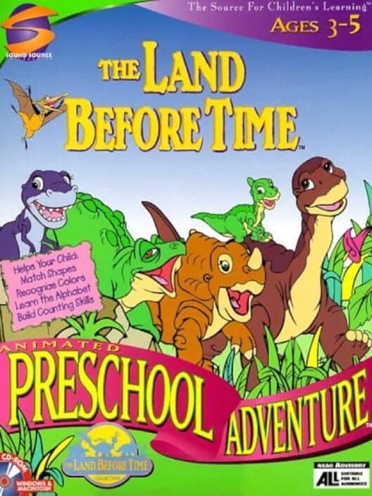 Обложка The Land Before Time: Preschool Adventure
