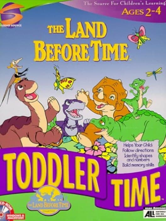 Обложка The Land Before Time: Toddler Time