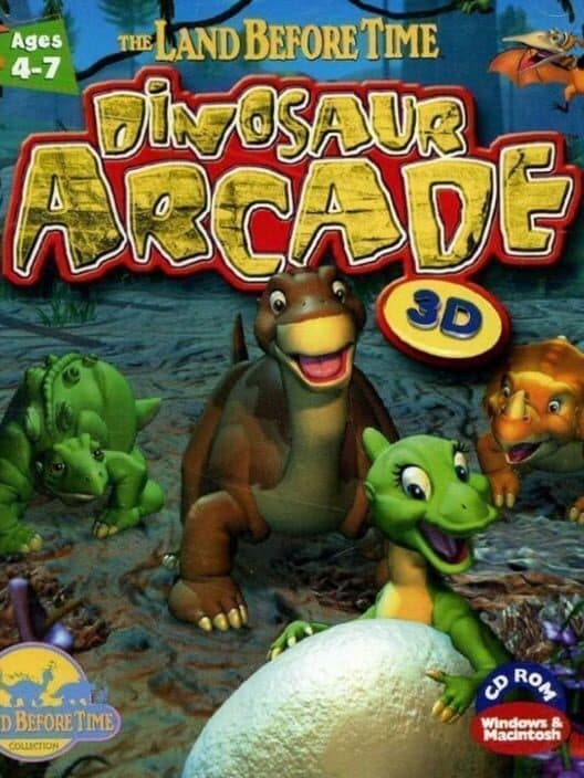 Обложка The Land Before Time: Dinosaur Arcade