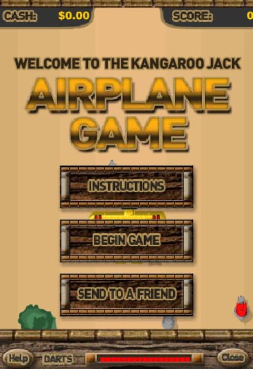 Обложка Kangaroo Jack: Airplane Game