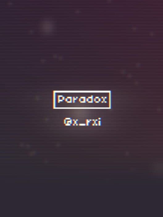 Обложка Paradox