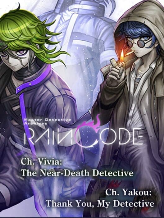 Обложка Master Detective Archives: Rain Code - Ch. Vivia: The Near-Death Detective + Ch. Yakou: Thank You, My Detective