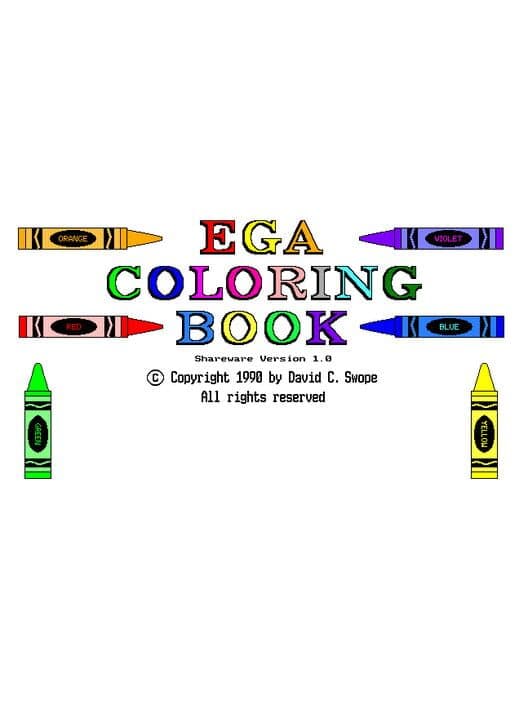 Обложка EGA Coloring Book
